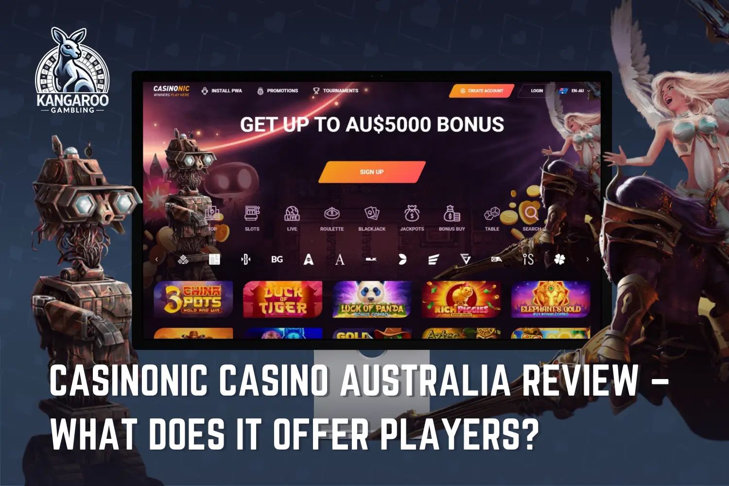 Casinonic Casino in Australia: What It Offers Players