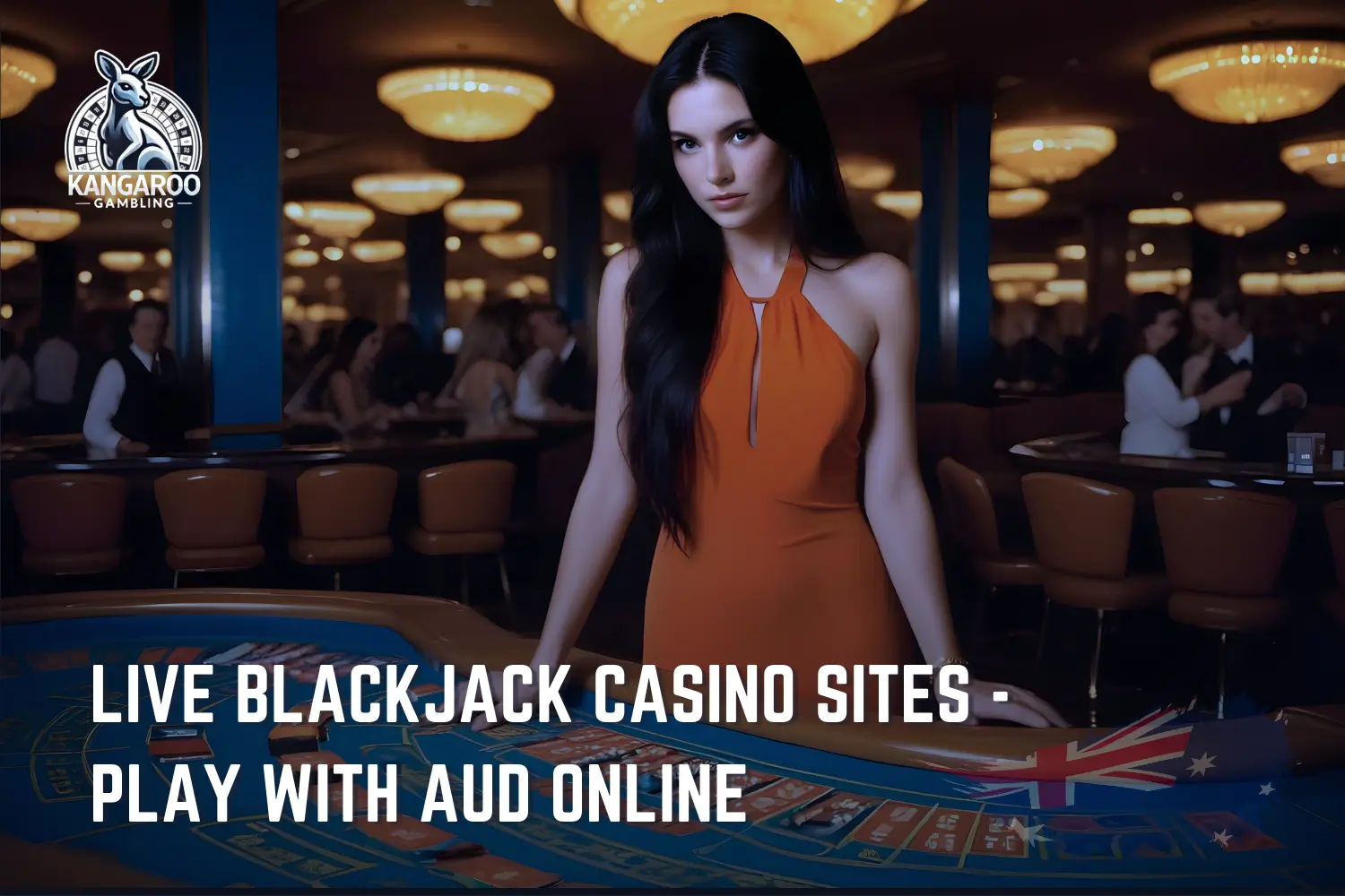 Play Live Blackjack with AUD on Australian Sites