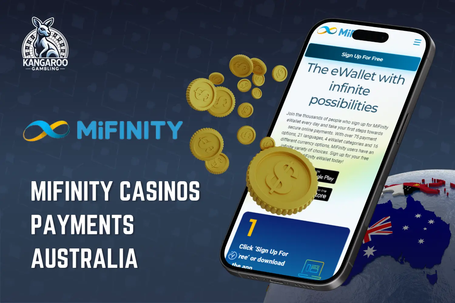 MiFinity Payment Casinos in Australia