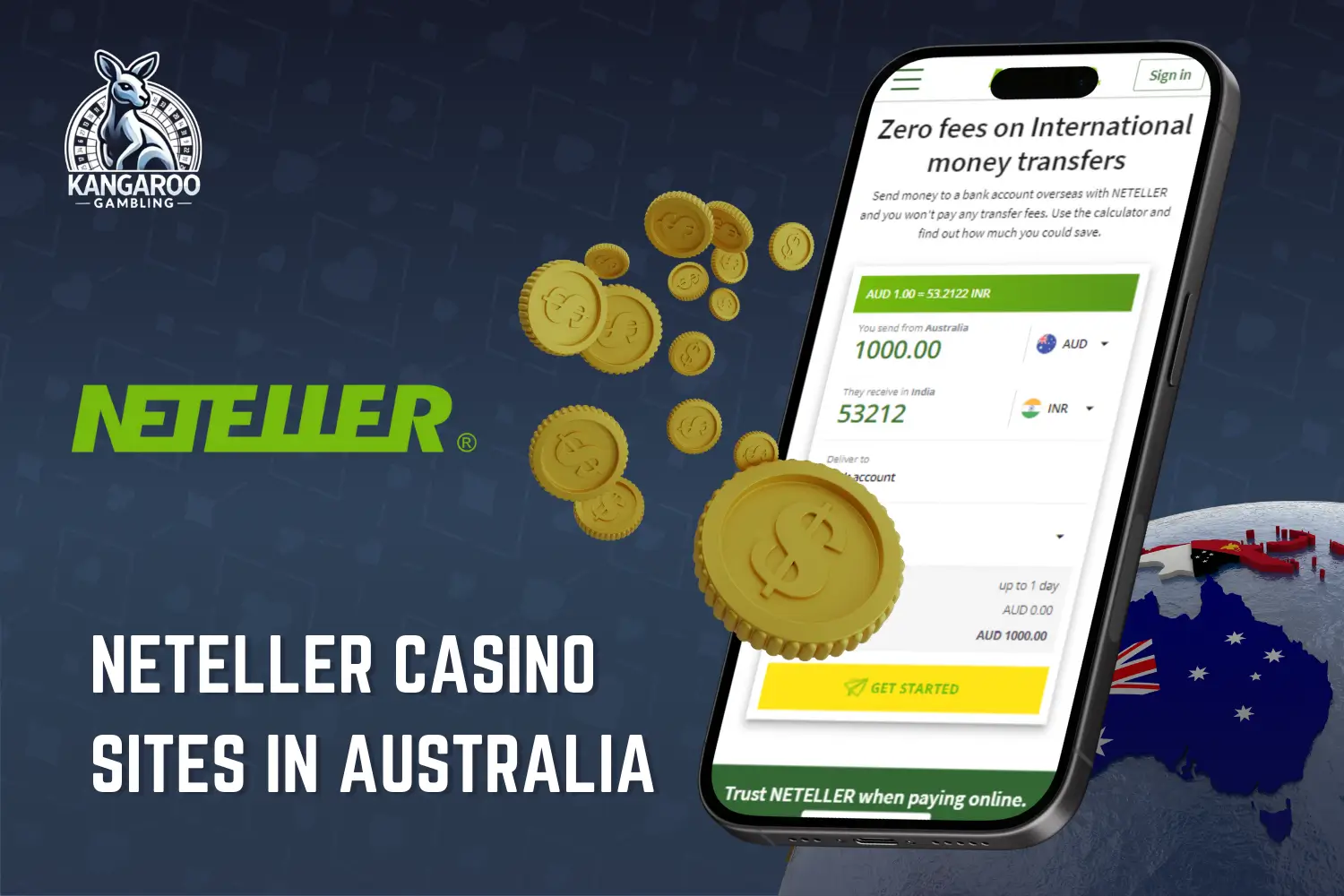 Neteller Casino Sites for Australian Gamblers