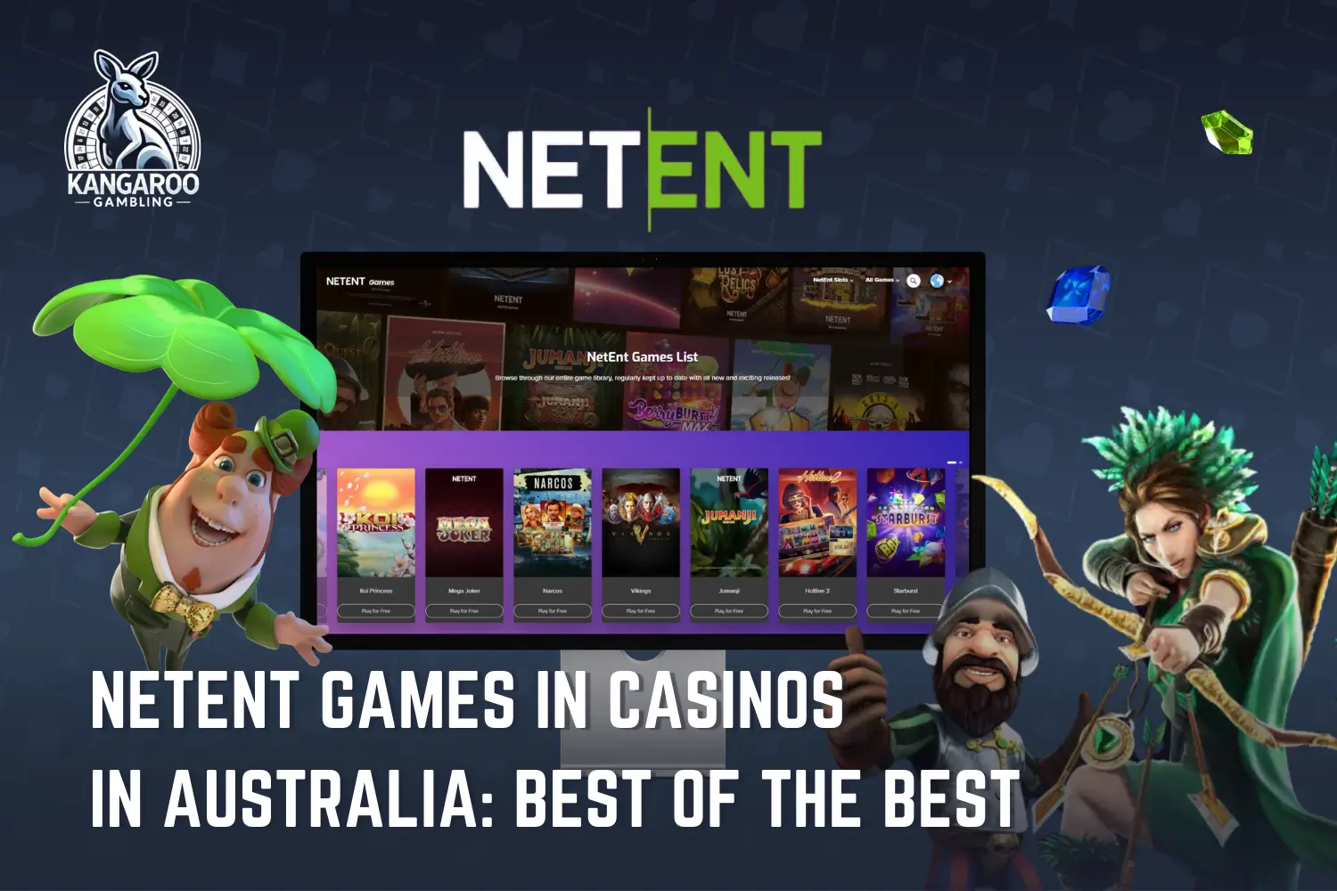 NetEnt Casino Games in Australia: Top Selections