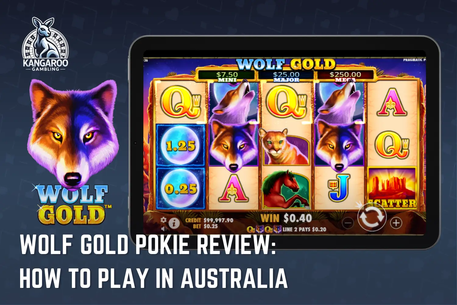 Wolf Gold pokie review: Tips for playing in Australia